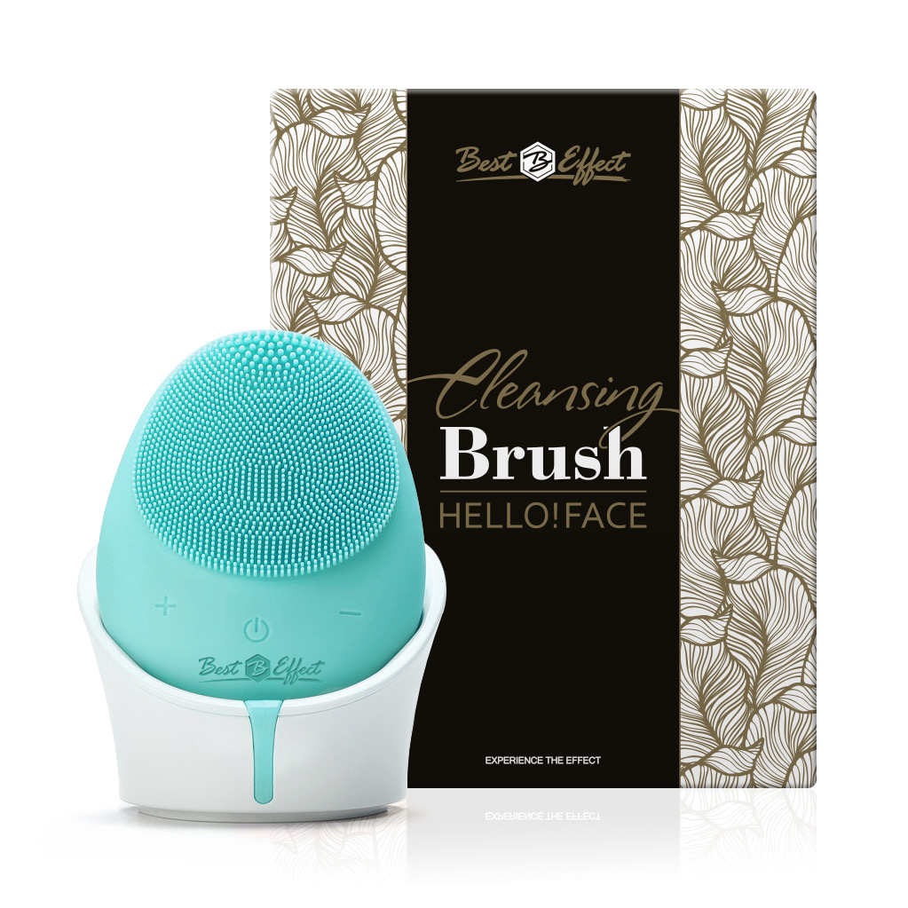 Hello!Face Cleansing Brush - Türkis