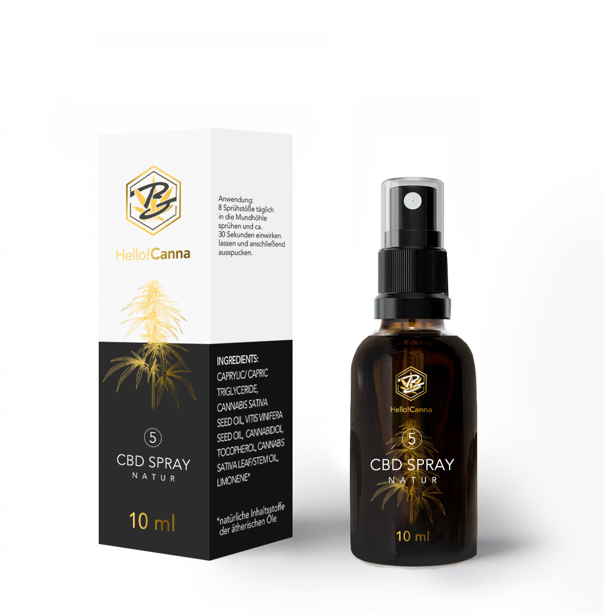 Hello!Canna CBD Spray Natur Hello!Canna CBD Spray Natur